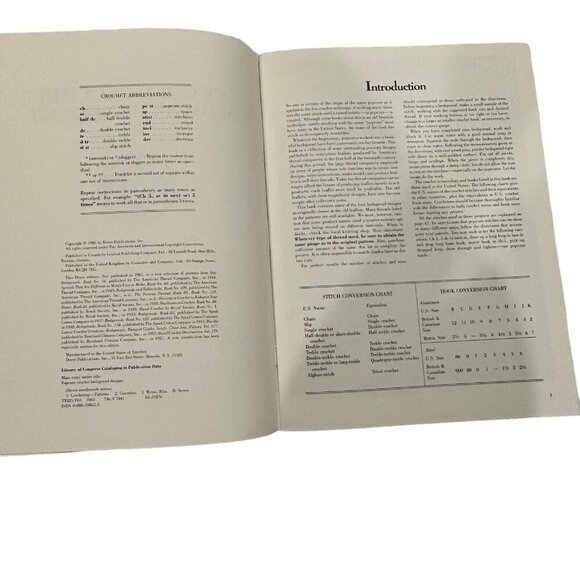 POPCORN CROCHET BEDSPREAD DESIGNS DOVER NEEDLEWORK By Rita Weiss Very Good Read - Picture 4 of 13